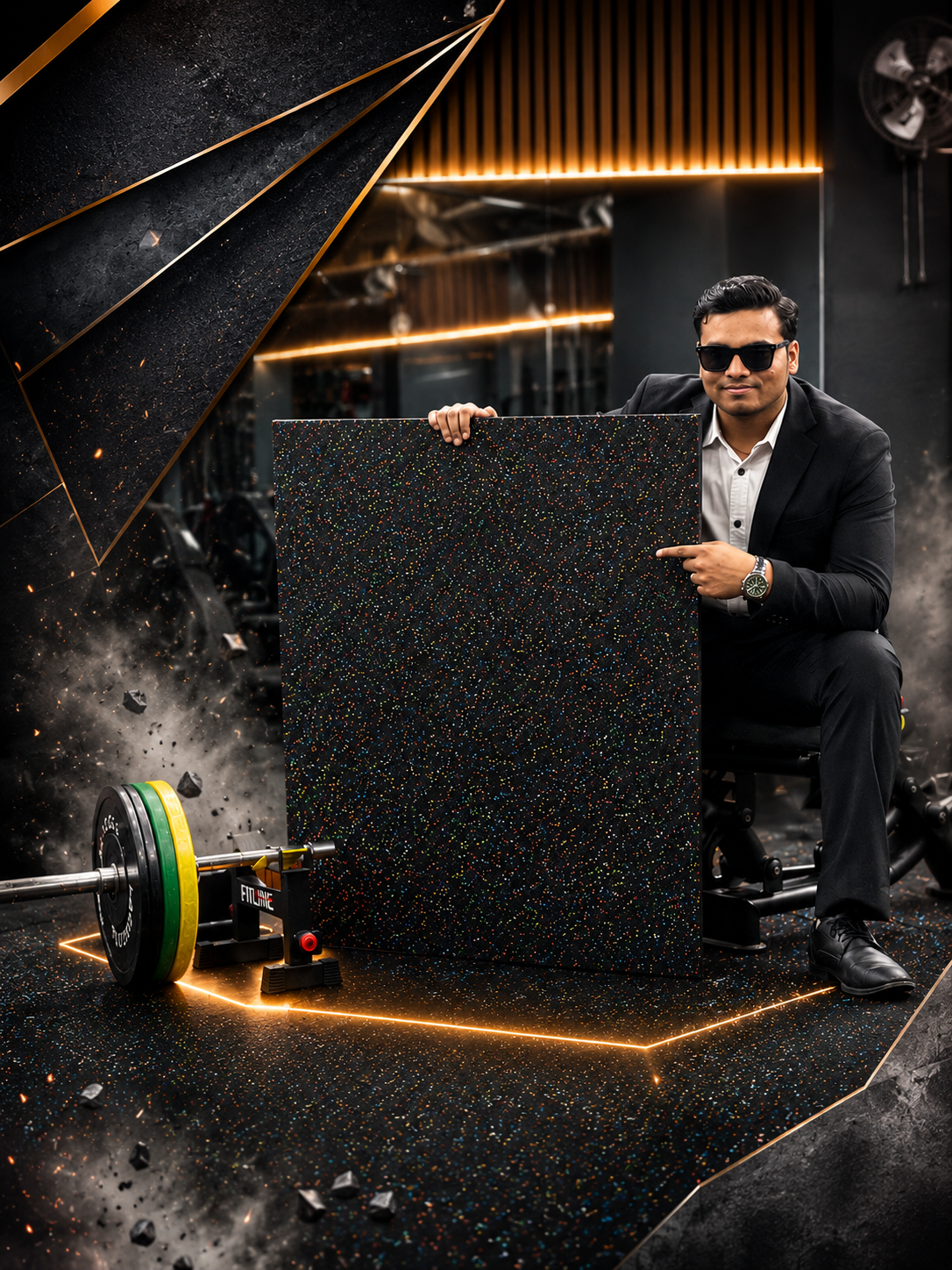Shree Ram Rubber Flooring products