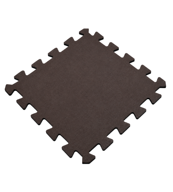Brown Interlocking Tile